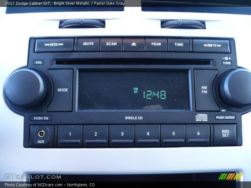 Bright Silver Metallic / Pastel Slate Gray 2007 Dodge Caliber SXT