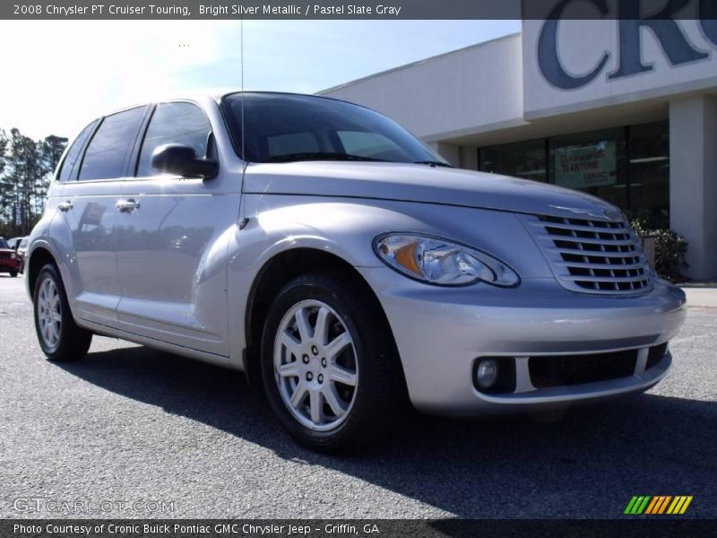 Bright Silver Metallic / Pastel Slate Gray 2008 Chrysler PT Cruiser Touring