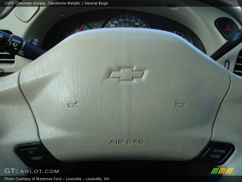 Sandstone Metallic / Neutral Beige 2005 Chevrolet Impala