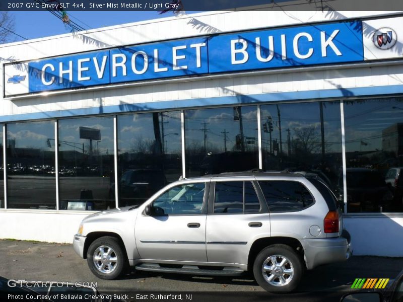 Silver Mist Metallic / Light Gray 2007 GMC Envoy SLT 4x4