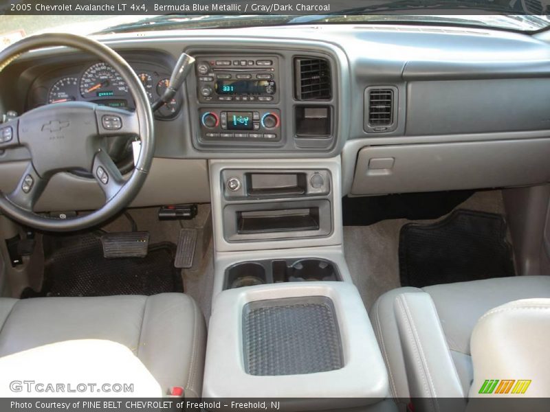 Bermuda Blue Metallic / Gray/Dark Charcoal 2005 Chevrolet Avalanche LT 4x4