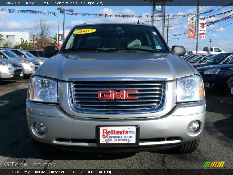 Silver Mist Metallic / Light Gray 2007 GMC Envoy SLT 4x4
