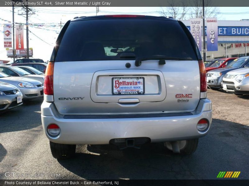 Silver Mist Metallic / Light Gray 2007 GMC Envoy SLT 4x4