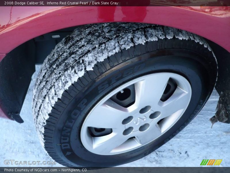 Inferno Red Crystal Pearl / Dark Slate Gray 2008 Dodge Caliber SE