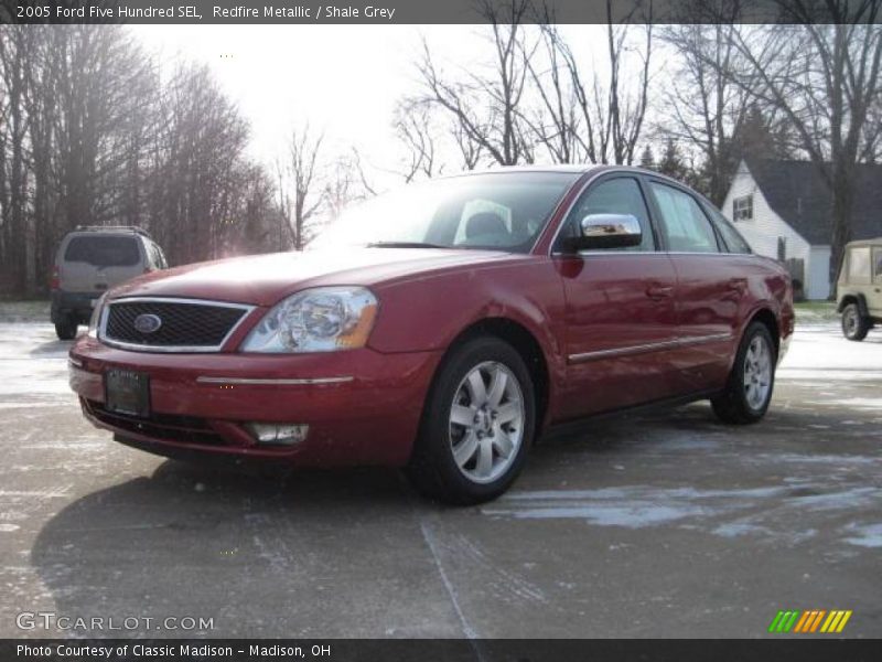 Redfire Metallic / Shale Grey 2005 Ford Five Hundred SEL