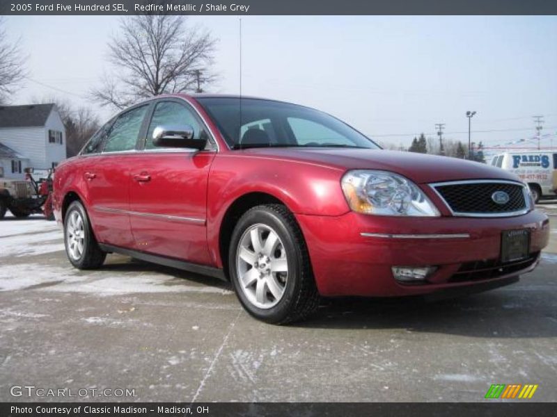 Redfire Metallic / Shale Grey 2005 Ford Five Hundred SEL