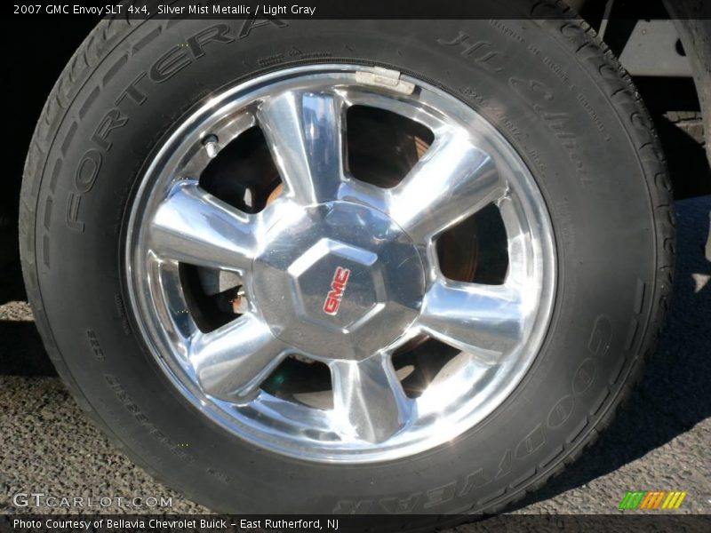 Silver Mist Metallic / Light Gray 2007 GMC Envoy SLT 4x4