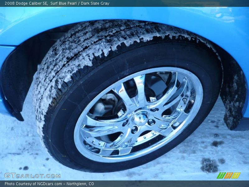 Surf Blue Pearl / Dark Slate Gray 2008 Dodge Caliber SE