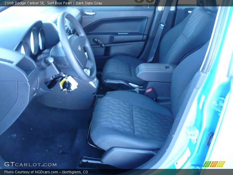 Surf Blue Pearl / Dark Slate Gray 2008 Dodge Caliber SE