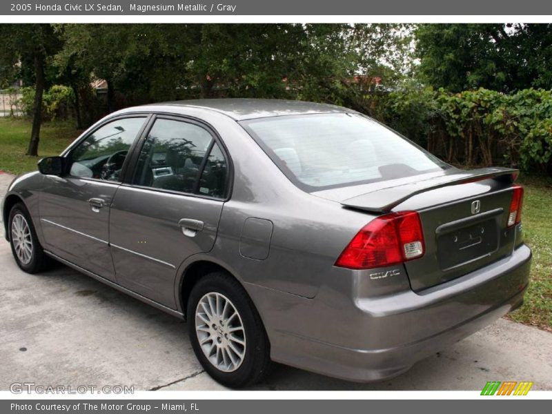 Magnesium Metallic / Gray 2005 Honda Civic LX Sedan