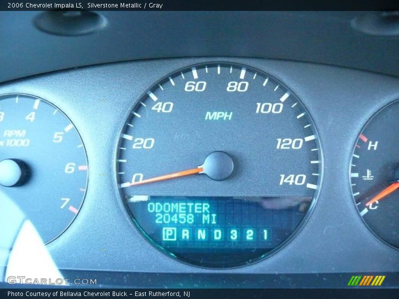 Silverstone Metallic / Gray 2006 Chevrolet Impala LS