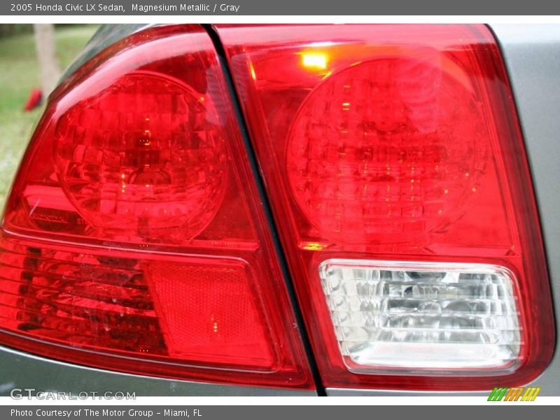 Magnesium Metallic / Gray 2005 Honda Civic LX Sedan