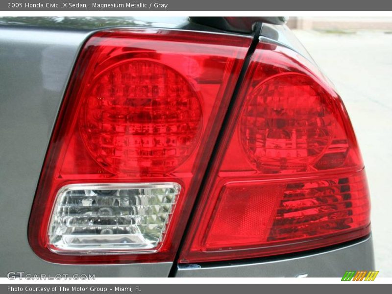 Magnesium Metallic / Gray 2005 Honda Civic LX Sedan