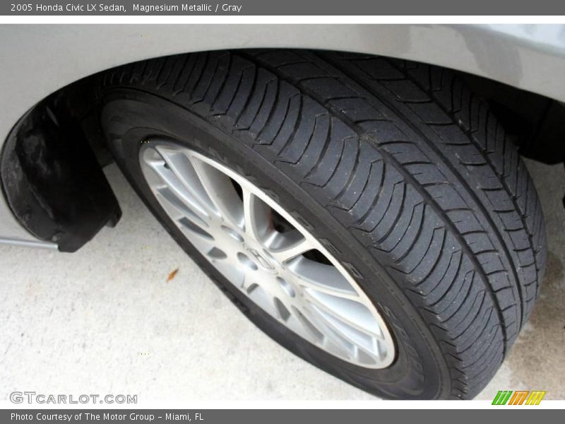Magnesium Metallic / Gray 2005 Honda Civic LX Sedan