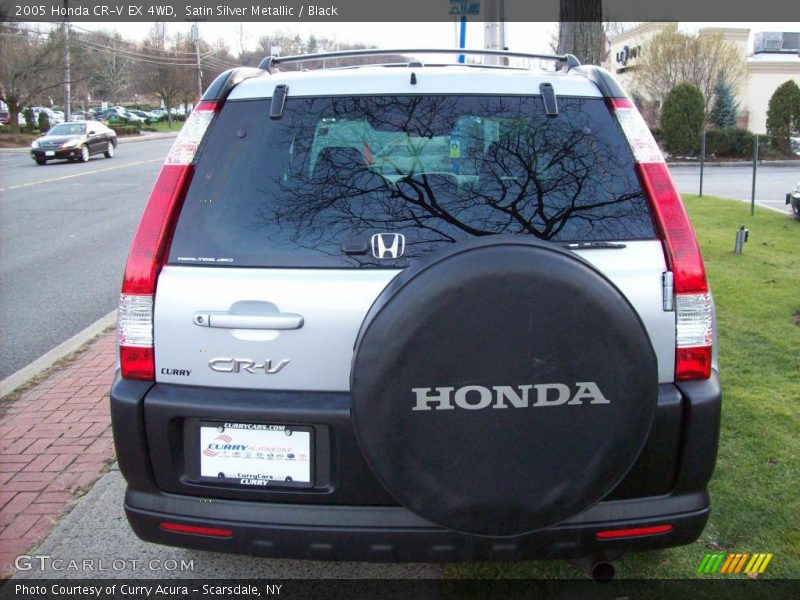 Satin Silver Metallic / Black 2005 Honda CR-V EX 4WD
