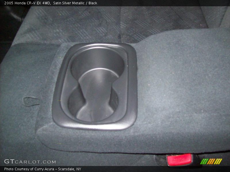 Satin Silver Metallic / Black 2005 Honda CR-V EX 4WD