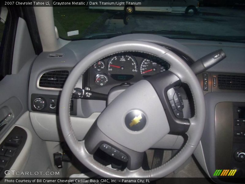 Graystone Metallic / Dark Titanium/Light Titanium 2007 Chevrolet Tahoe LS