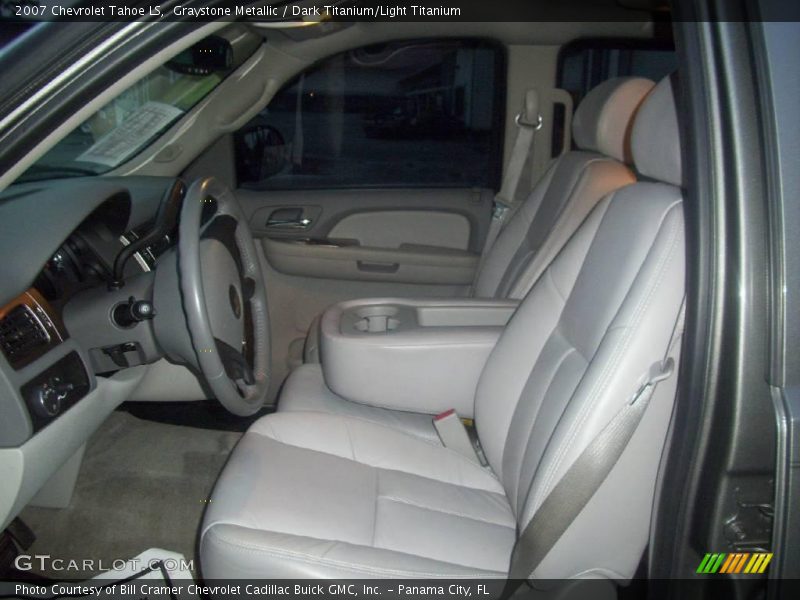 Graystone Metallic / Dark Titanium/Light Titanium 2007 Chevrolet Tahoe LS