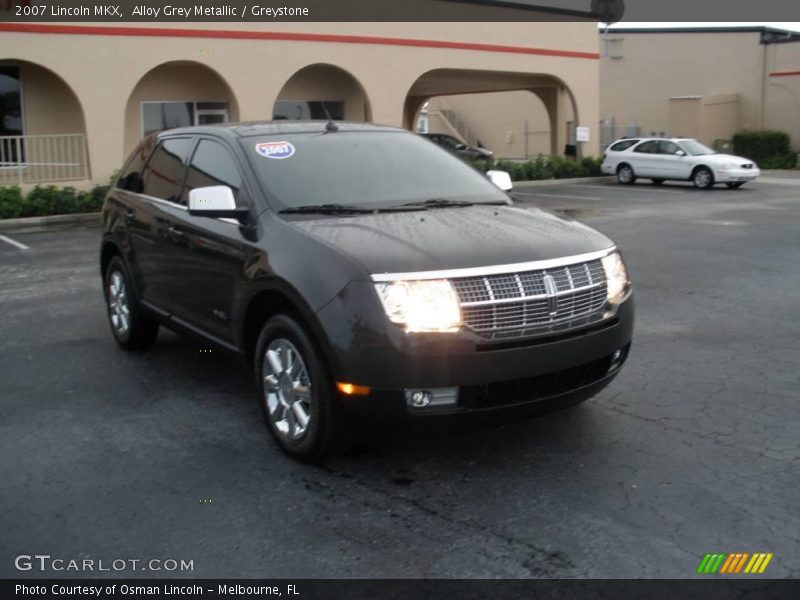 Alloy Grey Metallic / Greystone 2007 Lincoln MKX