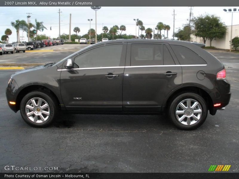 Alloy Grey Metallic / Greystone 2007 Lincoln MKX