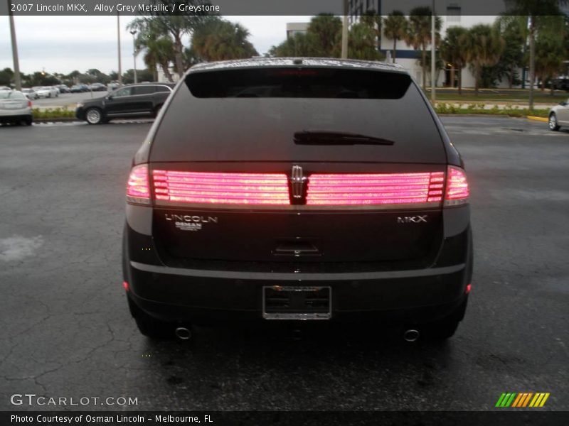 Alloy Grey Metallic / Greystone 2007 Lincoln MKX