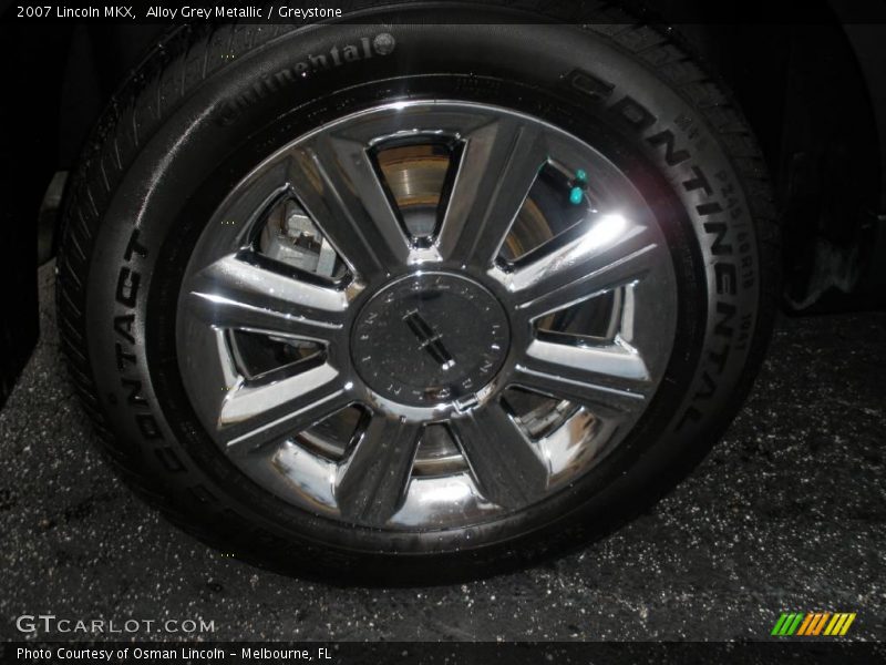 Alloy Grey Metallic / Greystone 2007 Lincoln MKX