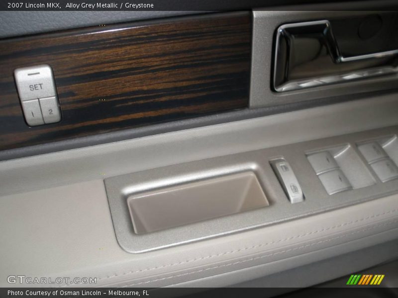 Alloy Grey Metallic / Greystone 2007 Lincoln MKX