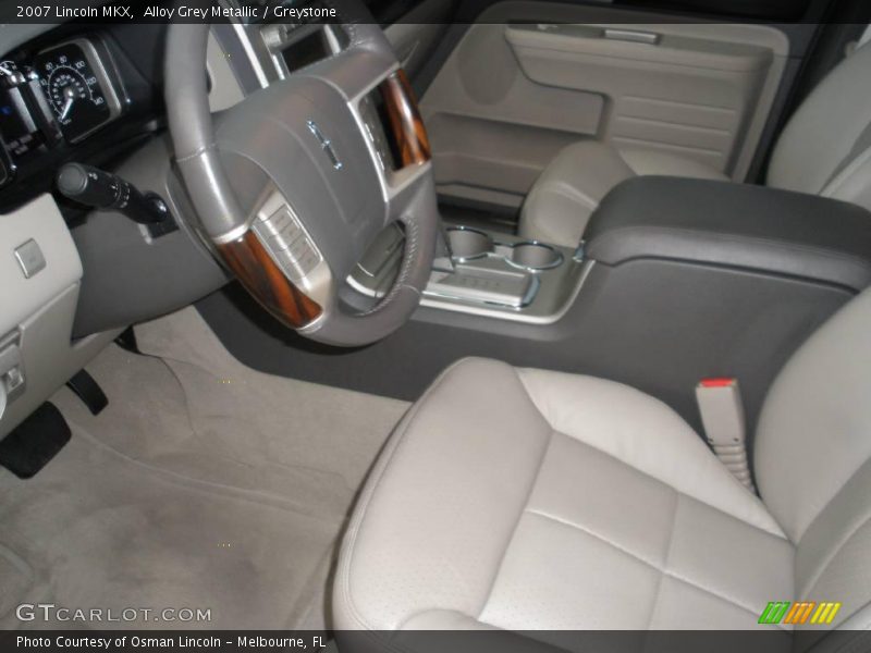 Alloy Grey Metallic / Greystone 2007 Lincoln MKX