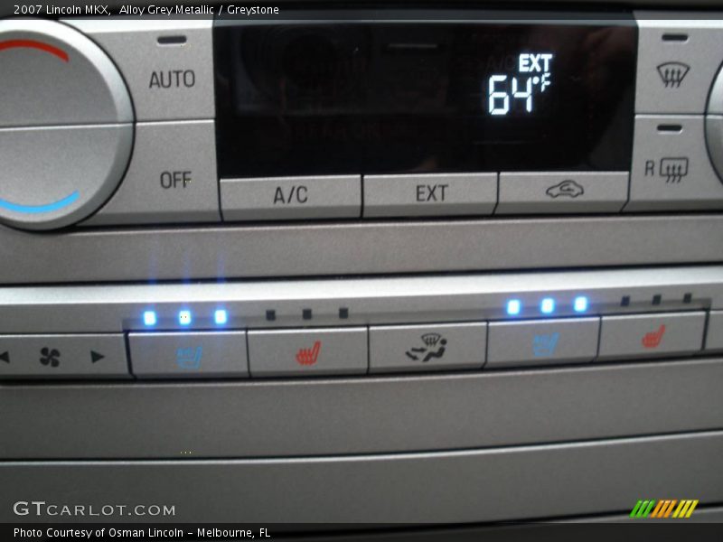 Alloy Grey Metallic / Greystone 2007 Lincoln MKX