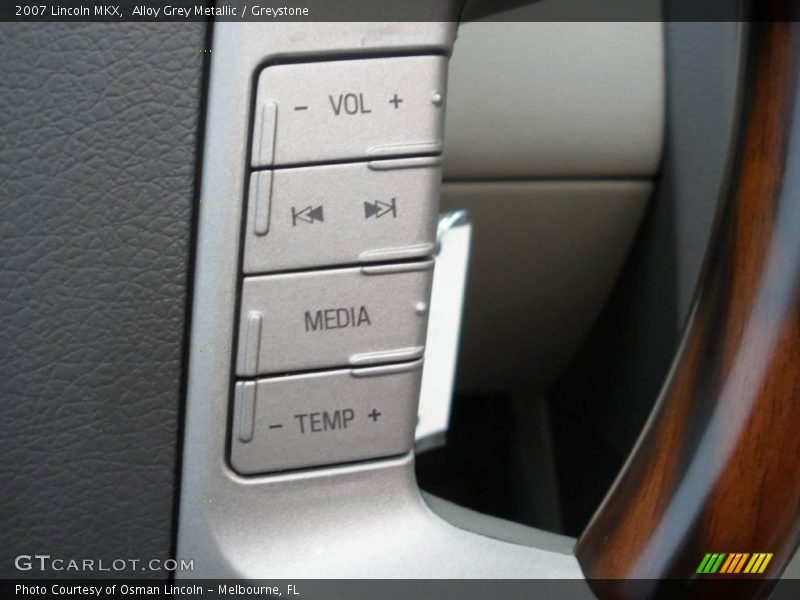 Alloy Grey Metallic / Greystone 2007 Lincoln MKX