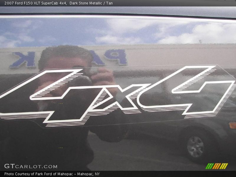 Dark Stone Metallic / Tan 2007 Ford F150 XLT SuperCab 4x4