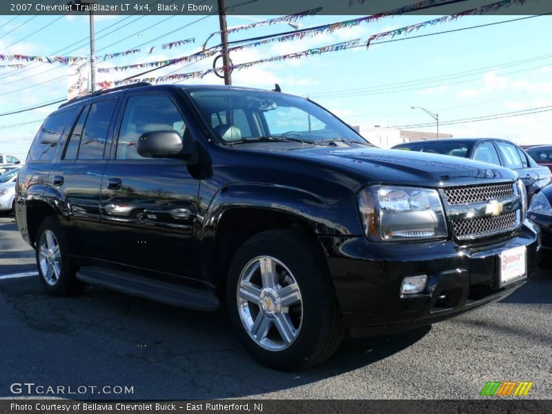 Black / Ebony 2007 Chevrolet TrailBlazer LT 4x4
