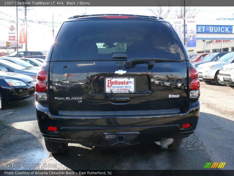 Black / Ebony 2007 Chevrolet TrailBlazer LT 4x4