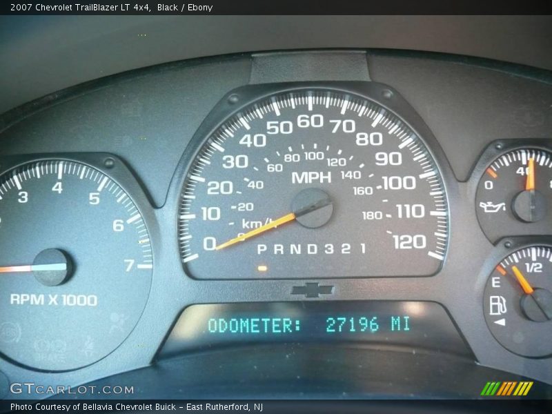 Black / Ebony 2007 Chevrolet TrailBlazer LT 4x4
