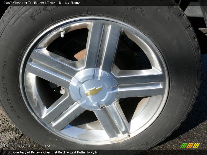 Black / Ebony 2007 Chevrolet TrailBlazer LT 4x4