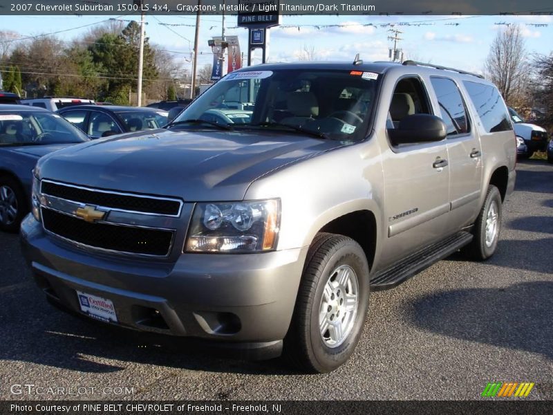 Graystone Metallic / Light Titanium/Dark Titanium 2007 Chevrolet Suburban 1500 LS 4x4