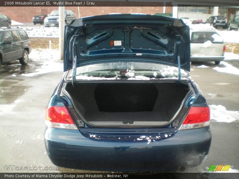 Mystic Blue Pearl / Gray 2006 Mitsubishi Lancer ES