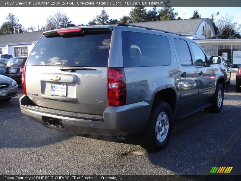 Graystone Metallic / Light Titanium/Dark Titanium 2007 Chevrolet Suburban 1500 LS 4x4