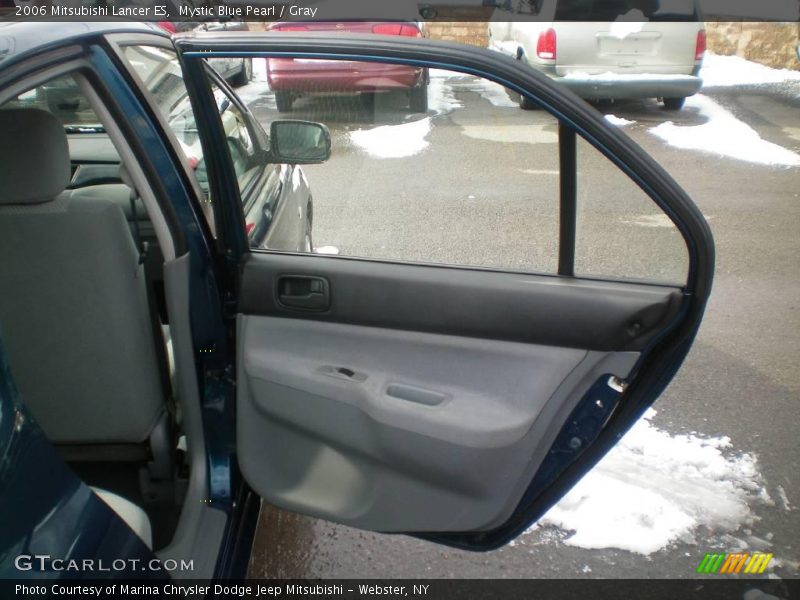 Mystic Blue Pearl / Gray 2006 Mitsubishi Lancer ES