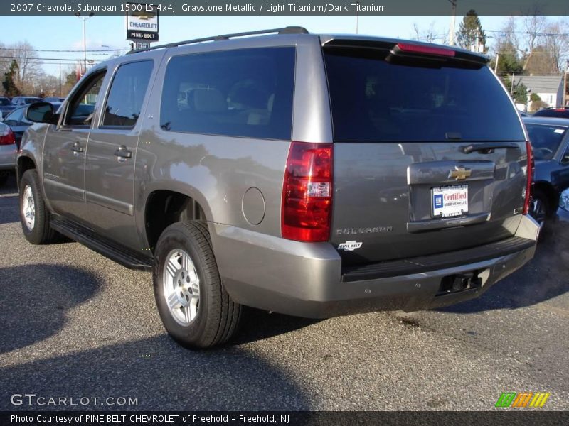 Graystone Metallic / Light Titanium/Dark Titanium 2007 Chevrolet Suburban 1500 LS 4x4