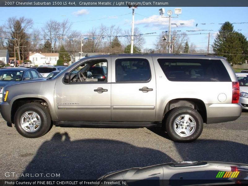 Graystone Metallic / Light Titanium/Dark Titanium 2007 Chevrolet Suburban 1500 LS 4x4