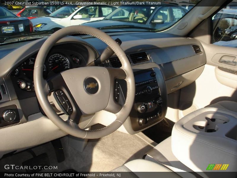 Graystone Metallic / Light Titanium/Dark Titanium 2007 Chevrolet Suburban 1500 LS 4x4