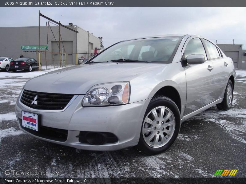 Quick Silver Pearl / Medium Gray 2009 Mitsubishi Galant ES