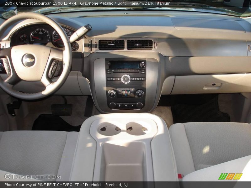 Graystone Metallic / Light Titanium/Dark Titanium 2007 Chevrolet Suburban 1500 LS 4x4