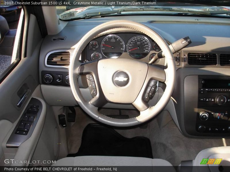 Graystone Metallic / Light Titanium/Dark Titanium 2007 Chevrolet Suburban 1500 LS 4x4