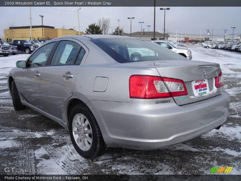 Quick Silver Pearl / Medium Gray 2009 Mitsubishi Galant ES