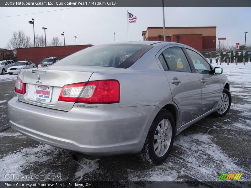 Quick Silver Pearl / Medium Gray 2009 Mitsubishi Galant ES