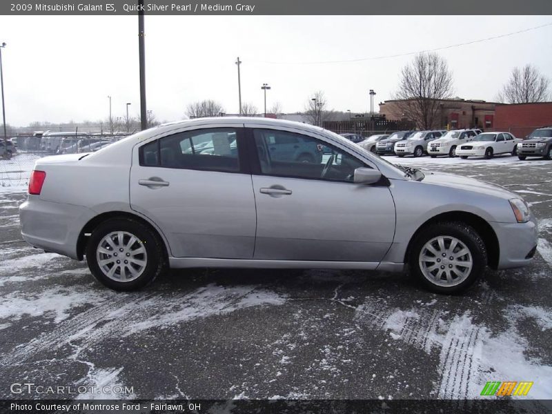 Quick Silver Pearl / Medium Gray 2009 Mitsubishi Galant ES