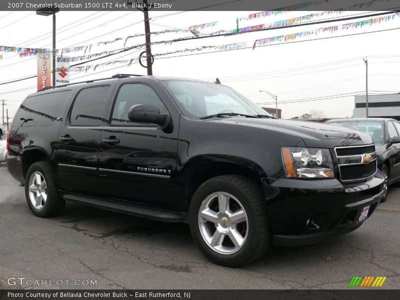 Black / Ebony 2007 Chevrolet Suburban 1500 LTZ 4x4