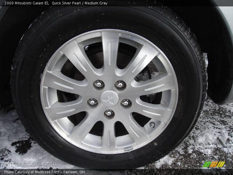 Quick Silver Pearl / Medium Gray 2009 Mitsubishi Galant ES